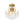 Chandelierias-Ornate French 3-Light Sparkle Crystal Semi-flush Mount-Semi Flush-Brass-