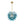 Chandelierias - Ornate Glam 1 - Light Cluster Gradient Glass Bubble Chandelier - Chandeliers - Blue Tone - 