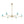 Chandelierias - Ornate Glam 12 - Light Blue Mixed Frosted Glass Sphere Chandelier - Chandeliers - Brass - 
