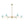 Chandelierias - Ornate Glam 12 - Light Blue Mixed Frosted Glass Sphere Chandelier - Chandeliers - Brass - 