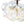 Chandelierias - Ornate Glam 6 - Light Rainbow Glass Semi - flush Mount Bubble Chandelier - Flush Mount - Black - 