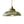 Chandelierias-Retro 1-Light Dome Ribbed Glass Saucer Pendant-Pendants-Dark Green-