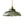 Chandelierias-Retro 1-Light Dome Ribbed Glass Saucer Pendant-Pendants-Dark Green-