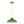 Chandelierias-Retro 1-Light Dome Ribbed Glass Saucer Pendant-Pendants-Dark Green-