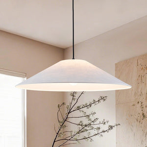 Chandelierias - Scandinavia 1 - Light Umbrella - shaped Paper Single Pendant - Pendants - Matte Black - 