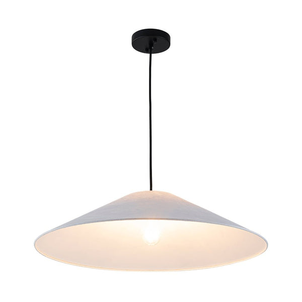 Chandelierias - Scandinavia 1 - Light Umbrella - shaped Paper Single Pendant - Pendants - Matte Black - 