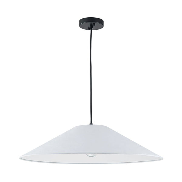 Chandelierias - Scandinavia 1 - Light Umbrella - shaped Paper Single Pendant - Pendants - Matte Black - 