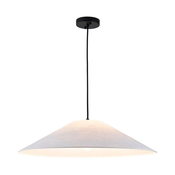 Chandelierias - Scandinavia 1 - Light Umbrella - shaped Paper Single Pendant - Pendants - Matte Black - 