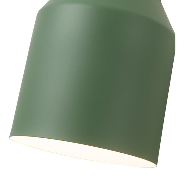 Chandelierias - Scandinavia Decorative 1 - Light Barrel Wall Sconce Indoor - Wall Light - Green - 