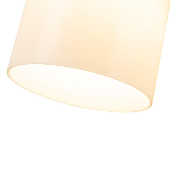 Chandelierias - Scandinavia Decorative 1 - Light Barrel Wall Sconce Indoor - Wall Light - White - 