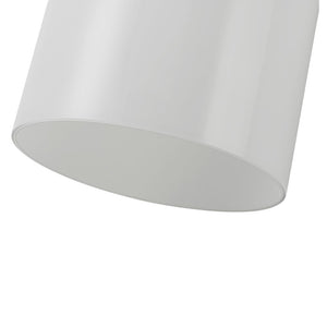 Chandelierias - Scandinavia Decorative 1 - Light Barrel Wall Sconce Indoor - Wall Light - White - 