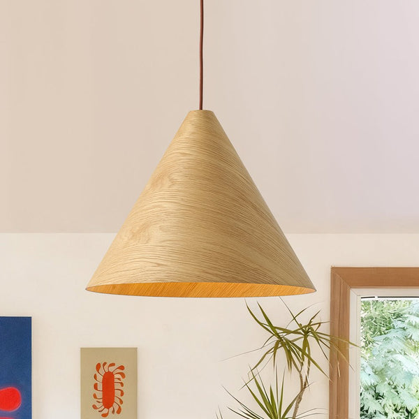 Chandelierias - Scandinavian 1 - Light Cone Wood Single Pendant - Chandeliers - Original - 