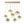 Chandelierias-Sculptural 7-Light Multi-globe Ombre Mirror Glass Linear Chandelier-Chandeliers-Gold-