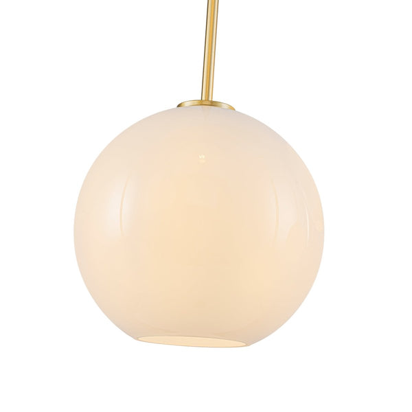 Chandelierias-Sculptural 7-Light Multi Glossy Glass Chandelier-Chandeliers-Gold-