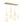 Chandelierias-Sculptural 7-Light Multi Glossy Glass Chandelier-Chandeliers-Gold-