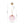 Chandelierias-Sculptural Solid Colored Glass Globe Single Pendant-Pendants-Soft Pink-