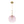 Chandelierias-Sculptural Solid Colored Glass Globe Single Pendant-Pendants-Soft Pink-
