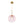 Chandelierias-Sculptural Solid Colored Glass Globe Single Pendant-Pendants-Soft Pink-