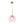 Chandelierias-Sculptural Solid Colored Glass Globe Single Pendant-Pendants-Soft Pink-