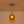Chandelierias-Sculptural Solid Colored Glass Globe Single Pendant-Pendants-Warm Amber-