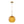 Chandelierias-Sculptural Solid Colored Glass Globe Single Pendant-Pendants-Warm Amber-