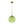 Chandelierias-Sculptural Solid Colored Glass Globe Single Pendant-Pendants-Warm Amber-
