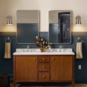 Chandelierias - Sleek Modern 1 - Light Cone - Shaped Perforated Metal Wall Sconce - Wall Light - Brass - 