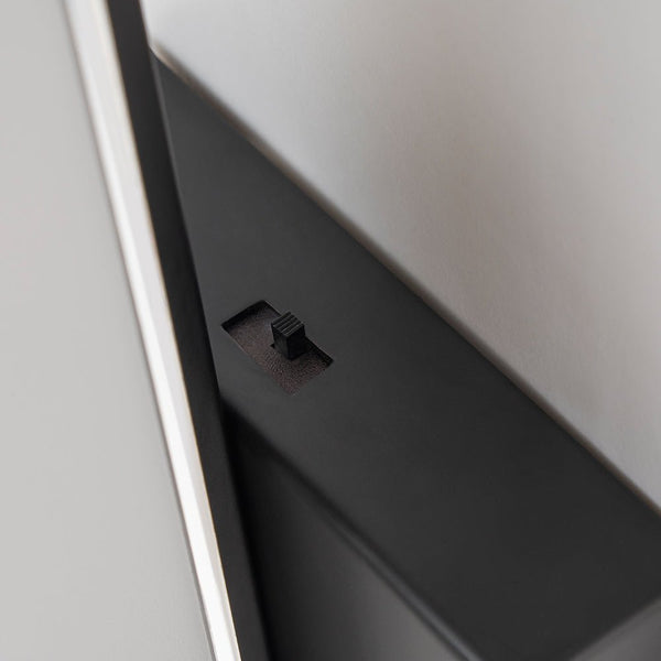 Chandelierias - Sleek Modern Cuboid Bar Linear Dimmable LED Vanity Light - Wall Light - Black - 