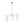 Chandelierias - Sleek Modern Linear 3 - Light Milk Glass Drape Chandelier - Chandeliers - Brass - 