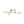 Chandelierias-Sputnik Brass Fluted Glass Bubble Linear Semi-flush Mount-Flush Mount-Brass-
