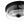 Chandelierias-Transitional 2-Light Hand hammered Glass Drum Flush Mount-Flush Mount-Matte Black-
