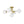 Chandelierias-Unique 5-Light Milk Glass Sputnik Semi-Flush Mount-Semi Flush-Brass-