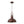 Chandelierias-Vintage 1-Light Rusted Metal Rolled Barn Pendant-Pendants-2-Pack-