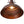 Chandelierias-Vintage 1-Light Rusted Metal Rolled Barn Pendant-Pendants-2-Pack-
