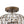 Chandelierias-Vintage 2-Light Crystal Oval Lantern Semi-Flush Mount-Semi Flush-Antique Bronze-