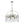 Chandelierias-Vintage 6-Light Crystal Water Drop Chandelier-Chandeliers--