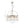 Chandelierias-Vintage 6-Light Crystal Water Drop Chandelier-Chandeliers--