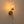 Chandelierias-Water Clear Single Globe Glass 1-Light Wall Torch Sconce-Wall Light-Brass-