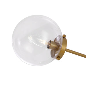 12-Light Modern Sphere Sputnik Chandelier