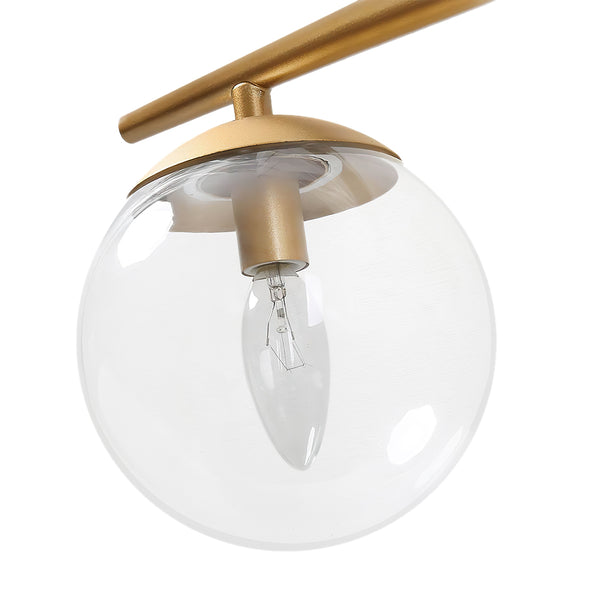 3-Light Gold Dimmable Vanity Light