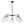 Contemporary 5-Light Hand Blown Glass Globe Chandelier