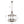 6-Light Rustic Drum Chandelier