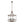 6-Light Rustic Drum Chandelier