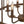 6-Light Rustic Drum Chandelier