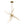 6-Light Sputnik Linear LED Chandelier