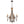 8-Light Vintage Beads Accents Empire Chandelier