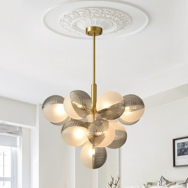 Decorative Bubble Cluster Grape Chandelier