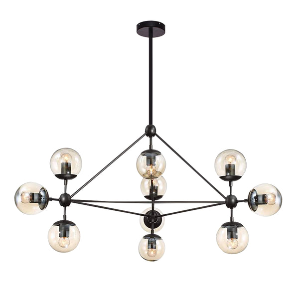 Modern Globe Glass Chandelier Light