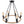Industrial Vintage Retro Hemp Rope Pendant Light