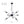 Modern 9-Light Metal Sputnik Chandelier Lighting
